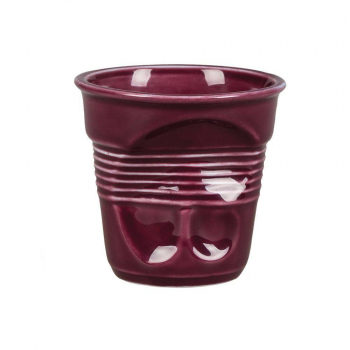 Чашка кофейная Barista (Бариста) "мятая" 140 мл фиолетовая, h 7 см, P.L. Proff Cuisine 81223255. Фото